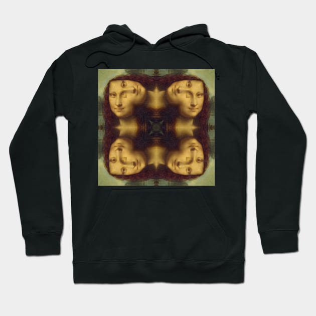 Mandalisa Kaleidoscope Pattern (Seamless) 6 Hoodie by Swabcraft